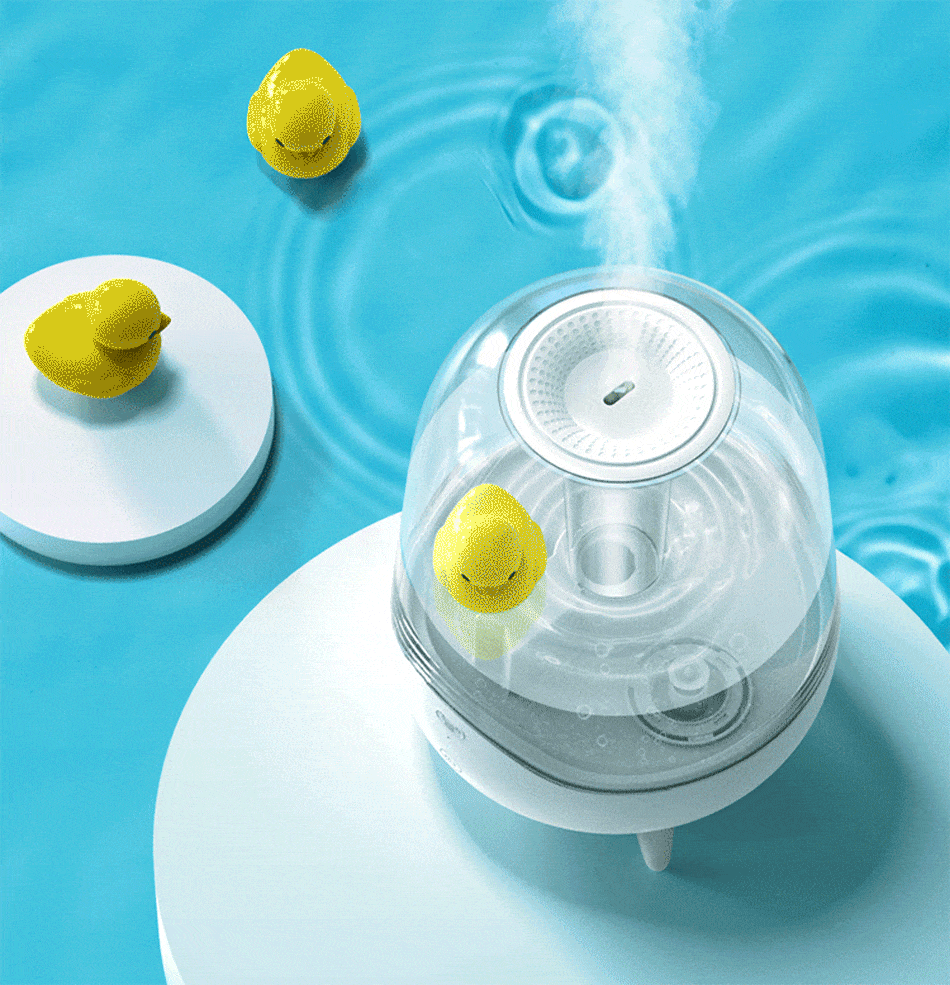 منقي و معطر الهواء Mi Deerma Aroma Diffuser بالموجات فوق الصوتية