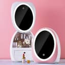 Xiaomi magic box full led mirror makeup box organizer