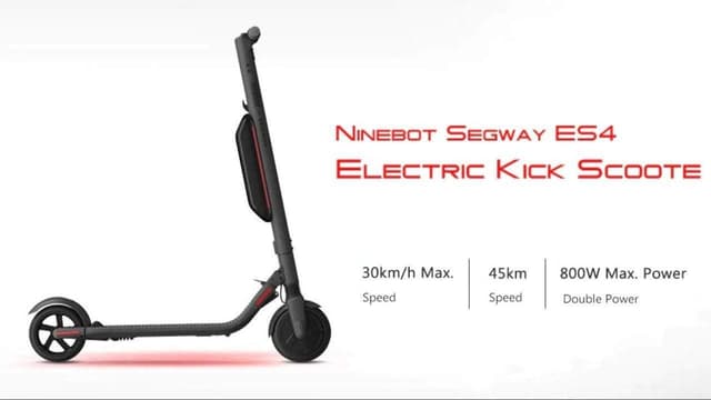 Xiaomi ninebot kickscooter es4 global