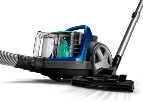 مكنسة كهربائية فيليبس بدون كيس بور برو Philips Canister Vacuum Cleaner بقوة 2000 واط