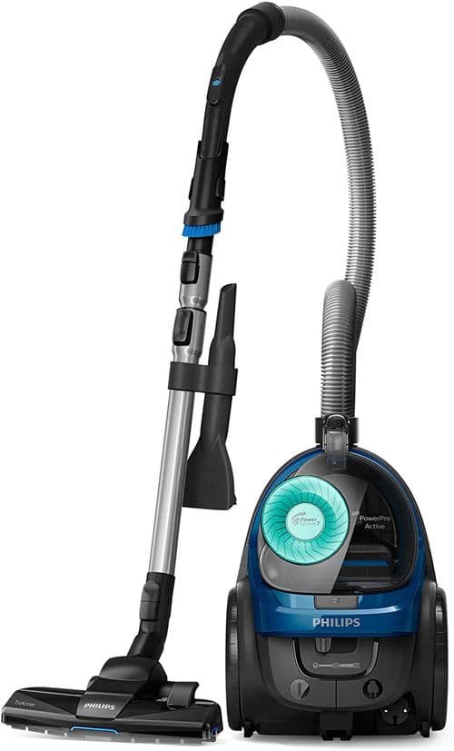 مكنسة كهربائية فيليبس بدون كيس بور برو Philips Canister Vacuum Cleaner بقوة 2000 واط