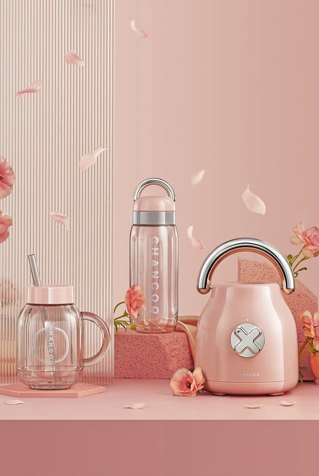 Chancoo Juicemaker Juicer Household Fruit Small Portable Multifunctional Double Cup Retro Design High Value