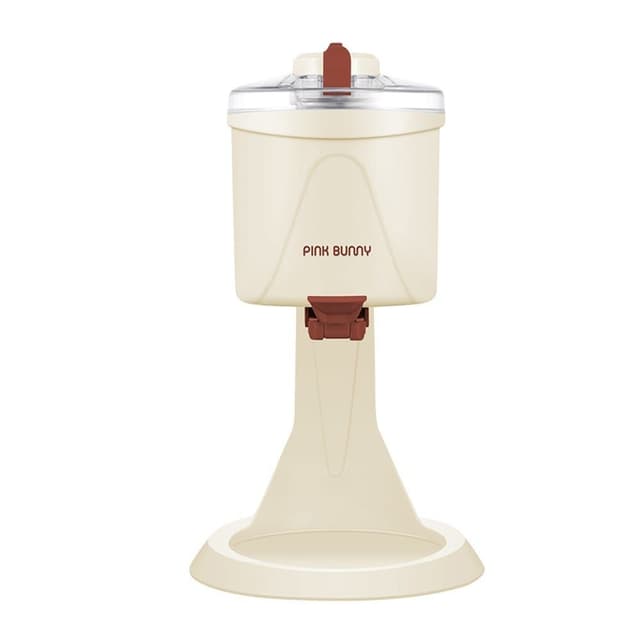 Pink Bunny Machine Icecream Fully Automatic Mini Fruit Ice Cream Maker For Home Electric DIY Kitchen Maquina De Sorvete For Kids