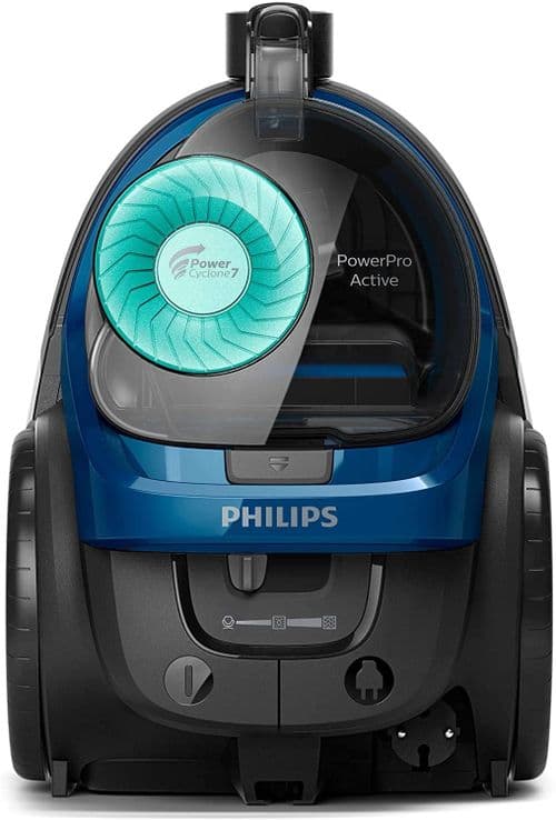 مكنسة كهربائية فيليبس بدون كيس بور برو Philips Canister Vacuum Cleaner بقوة 2000 واط