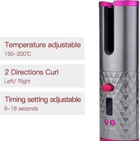 مجعد الشعر اللاسلكي