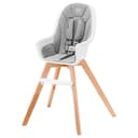 kinderkraft high chair 2in1 tixi grey