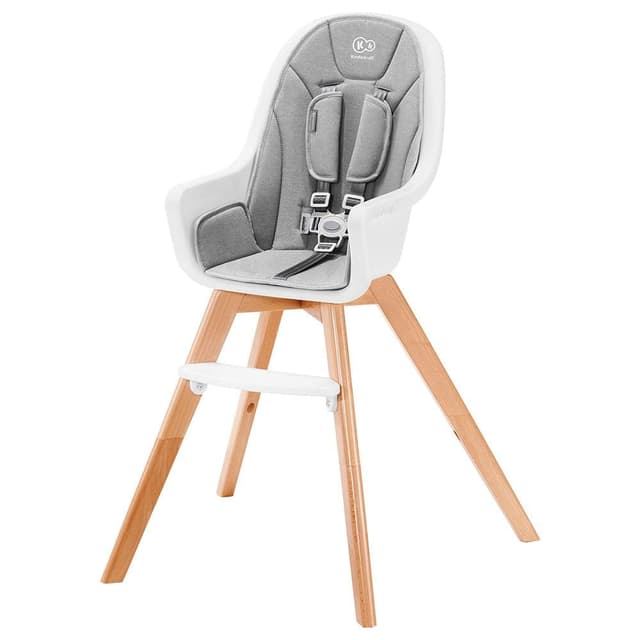 kinderkraft high chair 2in1 tixi grey