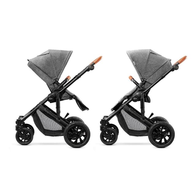 kinderkraft stroller prime 2020 with accessoriess 2in1 grey mommy bag - 251132