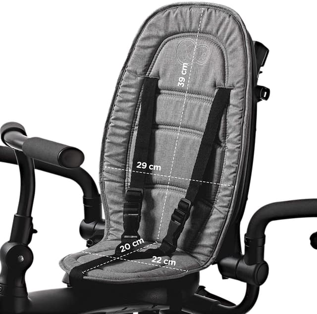 kinderkraft tricycle jazz grey