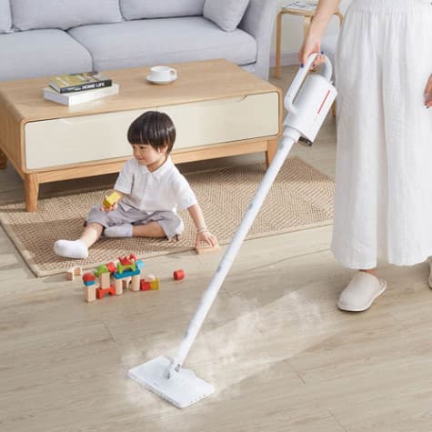 Xiaomi Deerma Household Handheld Electric Steam Mop, ZQ600, White