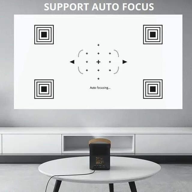 بروجكتر ذكي محمول ببطارية مدمجة FORMOVIE DICE DLP MINI PROJECTOR 1080P