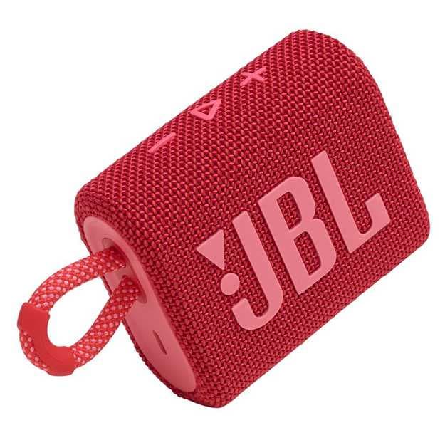 سبيكر جي بي ال غو 3 مقاوم للمياة أحمر Jbl Go 3 Portable Waterproof Wireless Speaker