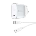 Belkin Boost Charge Usb-C Home Charger + Cable 27w - Silver