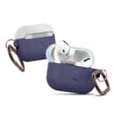 Elago Duo Hang Case For Apple Airpods Pro - Top-Pastel Blue / Nightglow Blue- Bottom-Jean Indigo