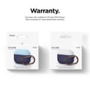 Elago Duo Hang Case For Apple Airpods Pro - Top-Pastel Blue / Nightglow Blue- Bottom-Jean Indigo