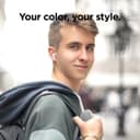 Elago Duo Case For Apple Airpods Pro - Top-Light Gray / Mint- Bottom-Dark Translucent