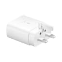 مقبس الشحن السريع Samsung 25W PD USB-C Adapter -  White