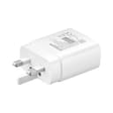 مقبس الشحن السريع Samsung 25W PD USB-C Adapter -  White