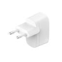 قابس شحن جداري 12 واط أبيض بيلكن Belkin USB-A Wall Charger 12W EU - SW1hZ2U6OTI5NDI=