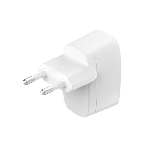 قابس شحن جداري 12 واط أبيض بيلكن Belkin USB-A Wall Charger 12W EU - SW1hZ2U6OTI5NDI=