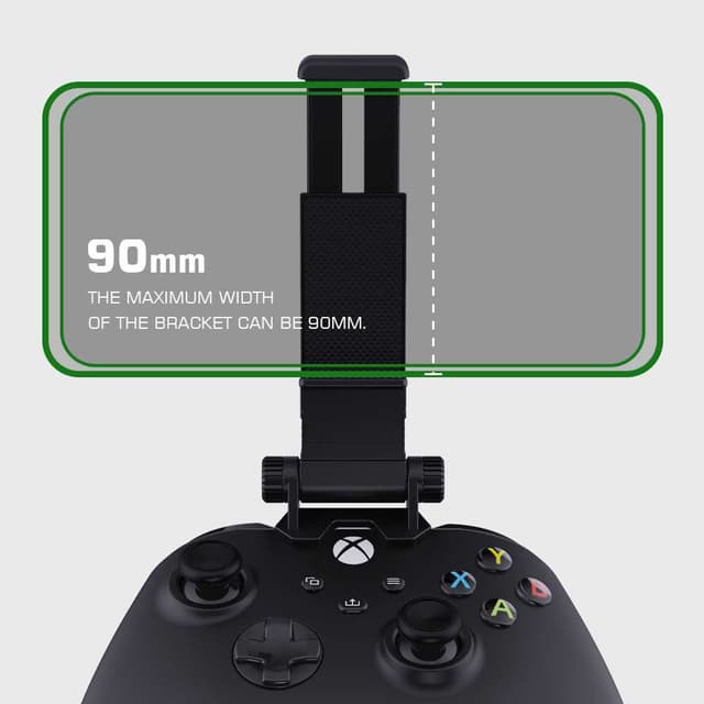 مشبك تثبيت الجوال على يد تحكم Xbox باللون الأسود من جيمرز   GameSir DSXX01 Game Controller Phone Clip for Xbox Series Controller