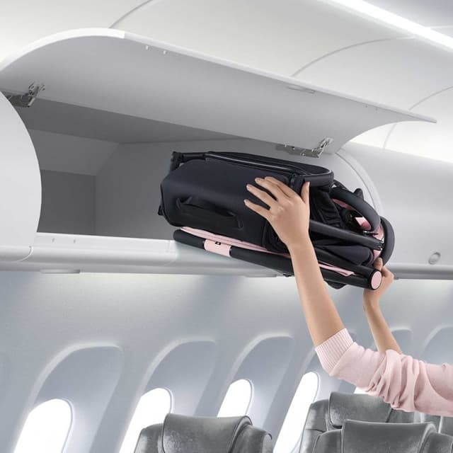 Xiaomi Mitu Baby Stroller Folding 4 Wheels shock