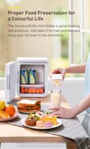 Baseus 6L Igloo Mini Beauty Fridge For Students Cooler And Warmer Refrigerator Home Use Ice Box Summer Mask
