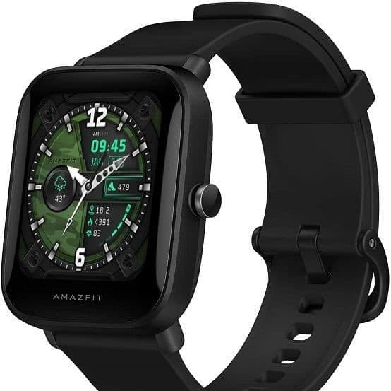 Xiaomi Amazfit Bip U Pro Smart Watch with Built-in GPS, 9-Day Battery Life, Fitness Tracker, Blood Oxygen, Heart Rate, Sleep, Stress Monitor, 60+ Sports Modes, 1.43" Large HD Display, Water Resistant