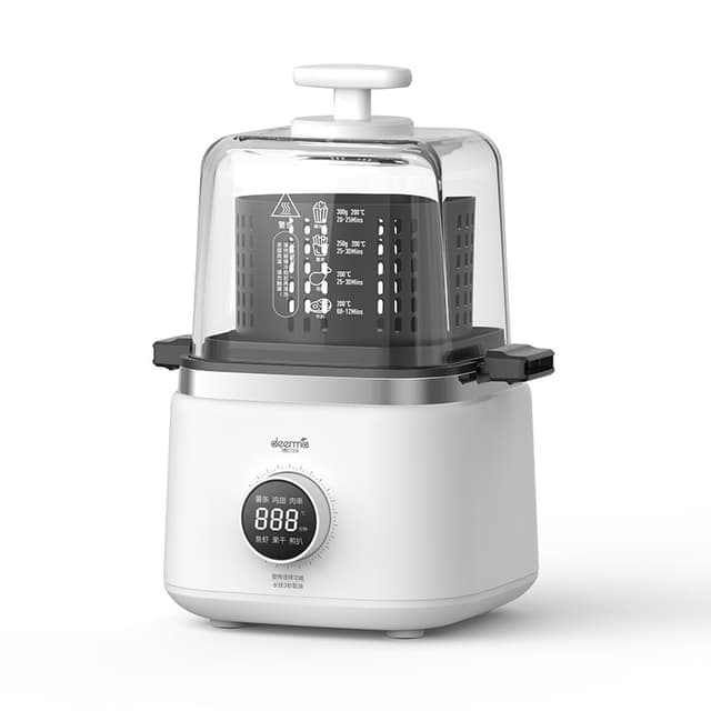 شوايه هوائيه 1000 واط 2 لتر أبيض ديرما شاومي Xiaomi Deerma White 2 L 1000  Air Fryer