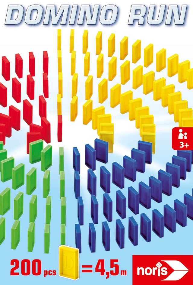 Noris - Domino Run 200 Bricks