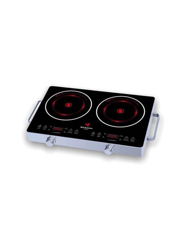 موقد غاز صغير مسطح كهربائي ميباشي Mebashi Infrared Cooker 81x10x81 cm