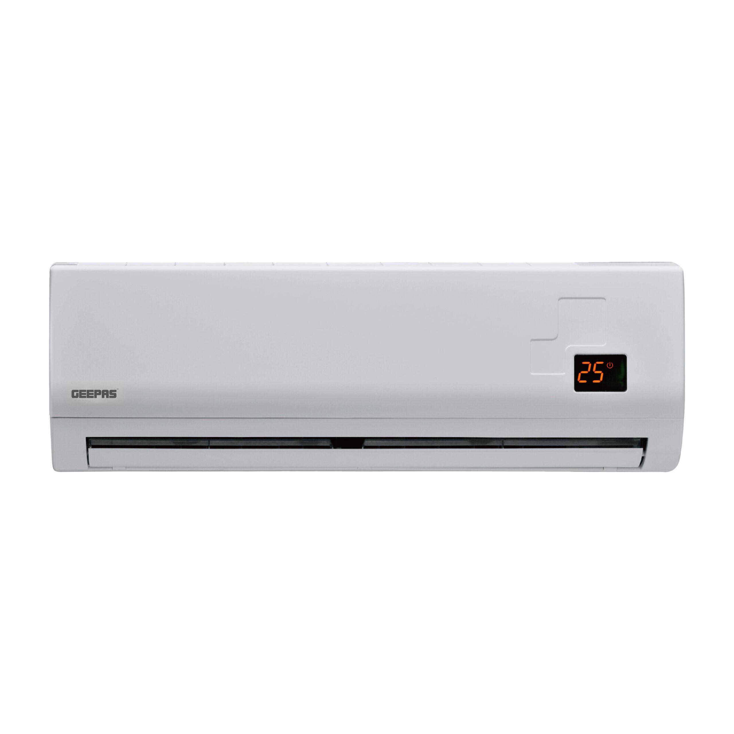 Geepas Split Air Conditioner, Turbo Function, 1.5 Ton