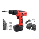 دريل شحن لاسلكي 550 دورة / الدقيقة 12 فولت جيباس Geepas 12V 0-550RPM Cordless Percussion Drill - 84940