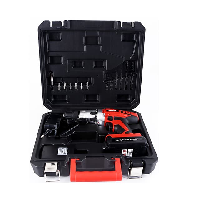 دريل شحن كهربائي 18 فولت 1000 دورة في الدقيقة جيباس Geepas 1000 Rpm18V Cordless Drill