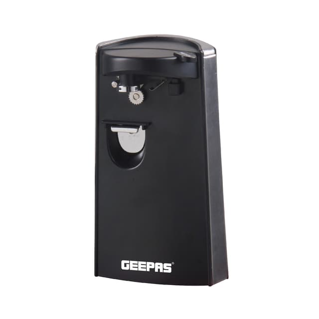 فتاحة علب كهربائية بقوة 60 واط Geepas - Can Opener