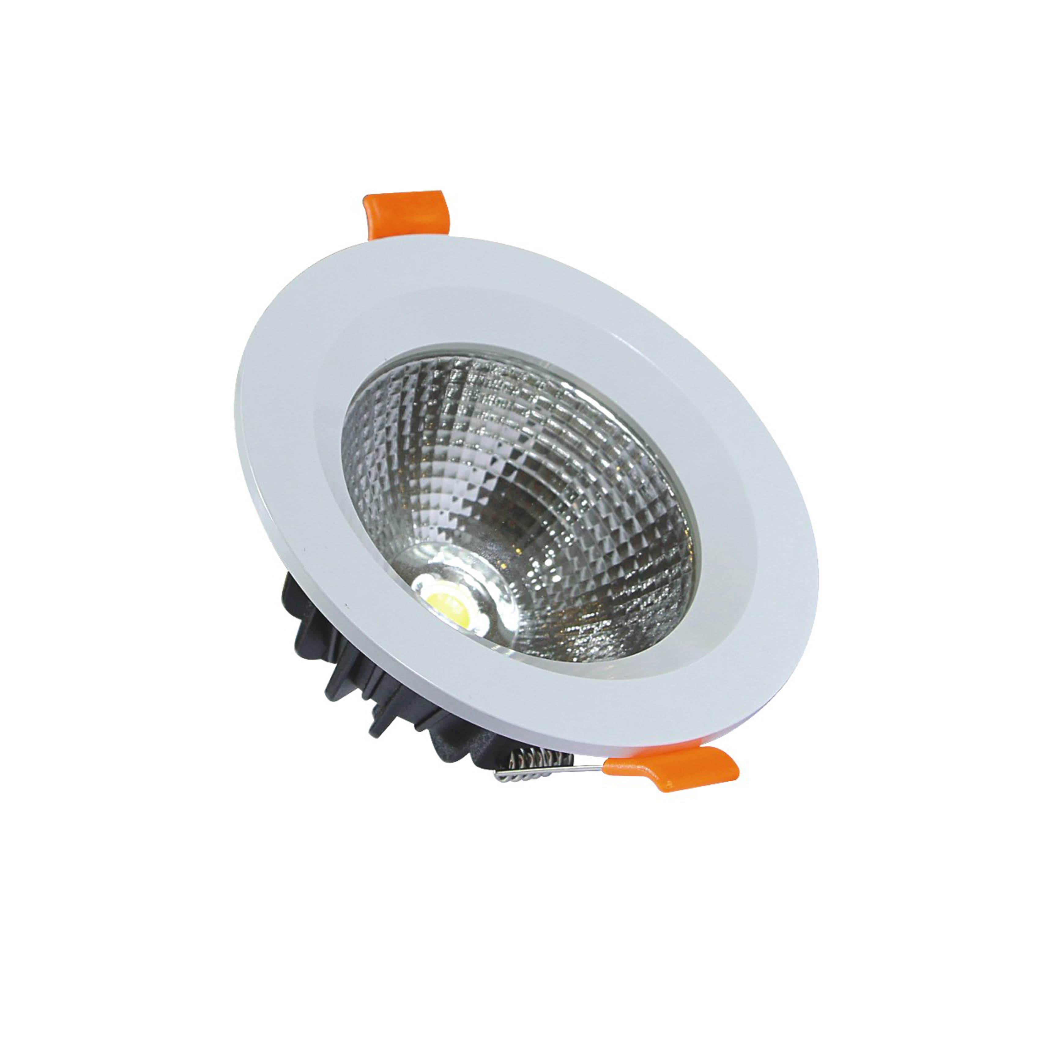 مصباح Geepas GESL55038 Round Cob Downlight Led 7W - Downlight Ceiling Light | Natural Cool White 6500K