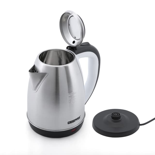 Geepas Electric Kettle - 1.8 L - Stainless Steel - 1500 W - 121857