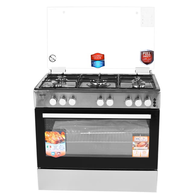 Geepas Full Safety Gas Cooking Range, 90 x 61 Jomla.ae