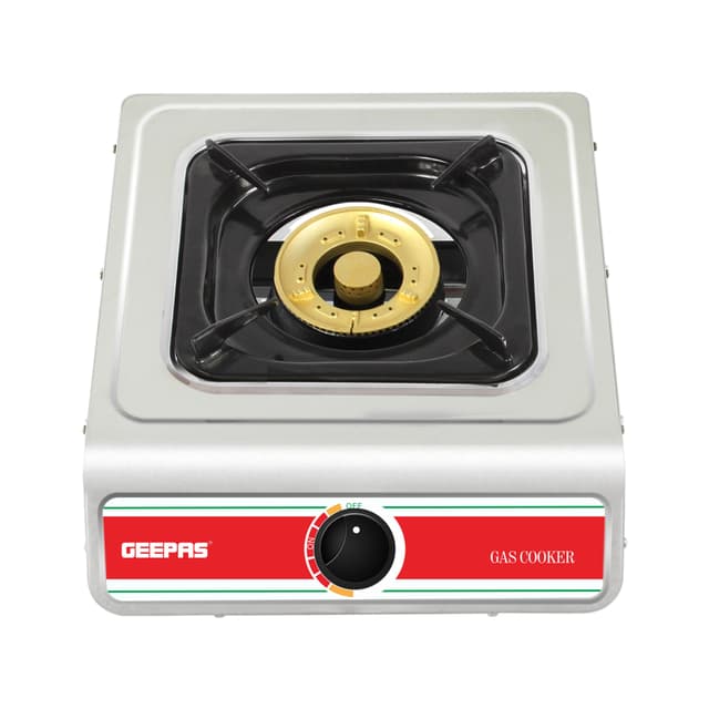 Geepas Auto Ignition Cook-top high Fuel Efficiency Single Burner Gas Cooker GK681 - 256680