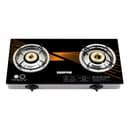 فرن غاز ذو شمعتين Geepas 2-Burner Gas Hob 70 mm & 90 mm - 256683