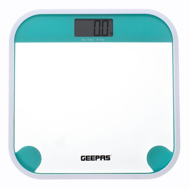 ميزان Geepas Digital Scale , Auto On-Off , 150 Kg Capacity - SW1hZ2U6MTM1NDU1