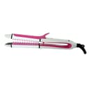 Geepas GH8721 Hair Curler with Ceramic Plate - On/OFF Temperature Control With LED, Quick Heating, Professional Hair Curling Iron - Hair Curling Iron of ABS Plastic - 2 Years Warranty - 121288