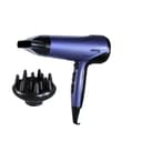 Geepas GHD86017 Compact Hair Dryer 1800W - Portable Ionic Fast Drying Blower with 3 Heat & 2 Speed Settings, Cool Shot - Removable Filter - Quickly Dry & Style Hair
