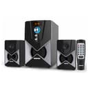 Geepas GMS8515 2.1 Channel Multimedia Speaker - 20000W PMPO, Powerful Woofer - USB, Bluetooth, Ideal for Pc, Play Station, Tv, Smartphone, Tablet, Music Player - 256757