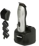 Geepas Gtr34n Rechargeable Trimmer 3w - Chromium Steel Blade Led Charge Indication | Cordless With 5 Combs & Charging Stand - SW1hZ2U6MTQ2NzQ5