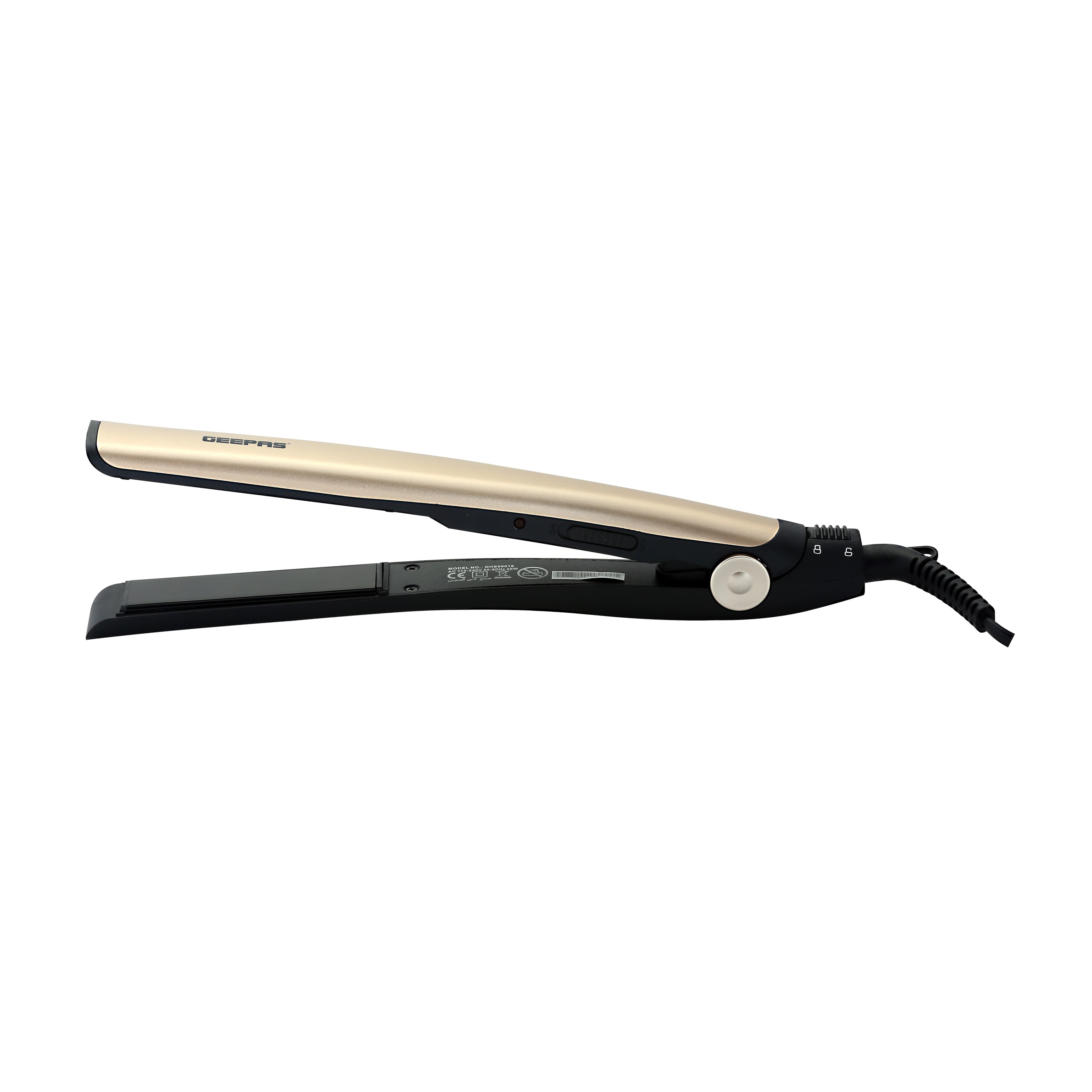 مكواة فرد الشعر بدرجة حرارة قصوى 200 درجة مئوية Geepas  Hair Straightener