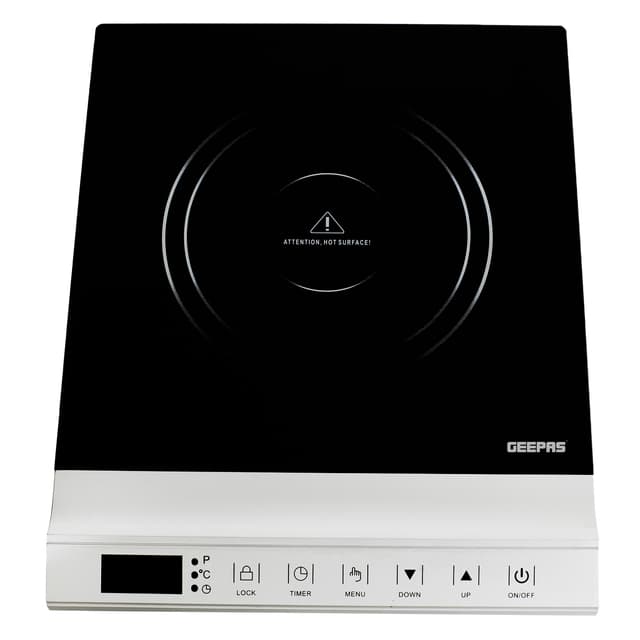 Geepas GIC33011UK 2000W Programmable Induction Cooker for Fast and