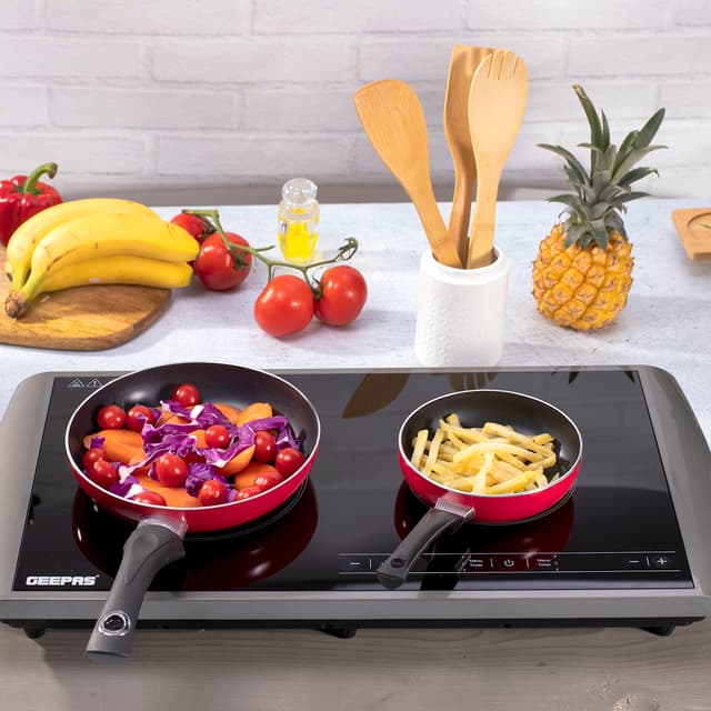 سخانة كهربائية مزدوجة Geepas 2900W Induction Cooker