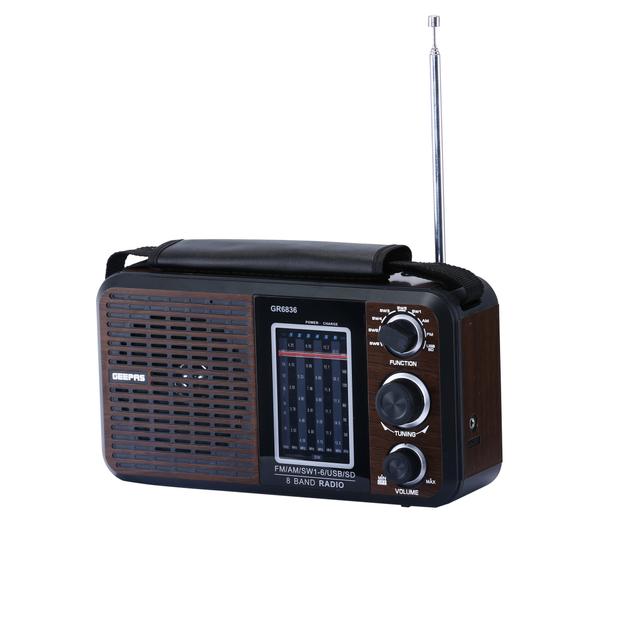 راديو محمول قابل لإعادة الشحن Geepas  Radio - SW1hZ2U6MTQyNTQw