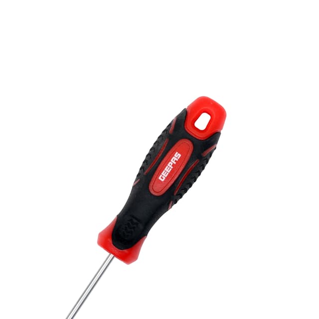مفك براغي جيباس بمقبض مطاطي Geepas Screwdriver Grip Rubber Insulated Handle